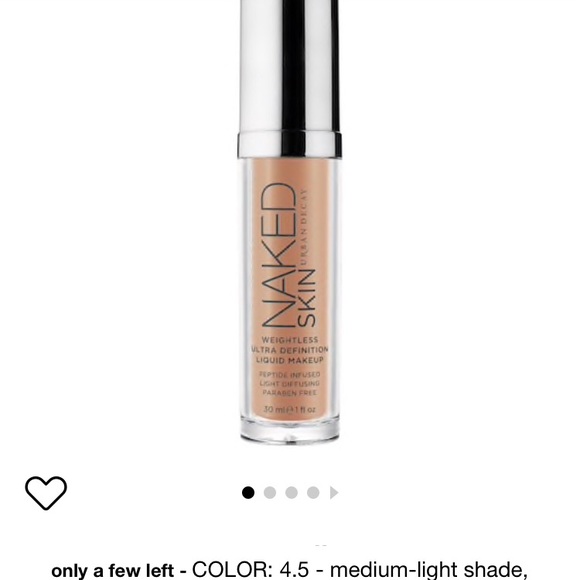 Sephora Other - Naked skin liquid makeup foundation